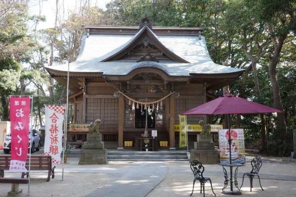 ひたちなか市阿字ヶ浦にある堀出神社